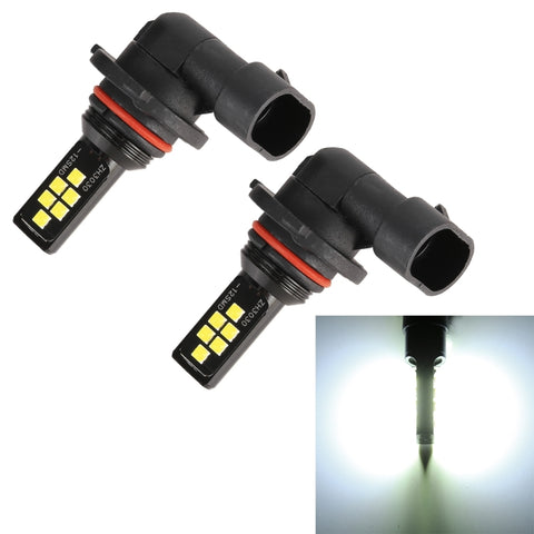 Fendinebbia Auto 9006 LED SMD 12, 6000K, 320LM - 2 Pezzi, 3.5W,