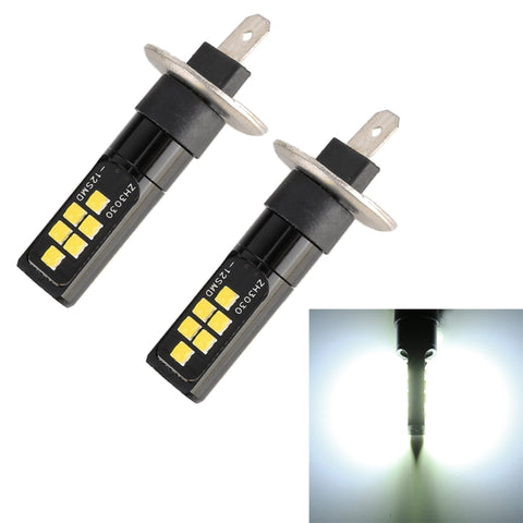 2 PZ H1 DC9-16V / 3,5 W / 6000 K / 320LM Fendinebbia per auto 12 LED SMD-ZH3030 Lampade, con corrente costante, H1 - Novalix Store
