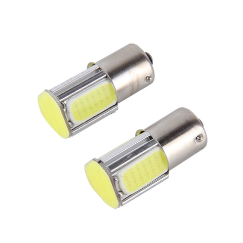 2 PZ 1156/BA15S 5W 6000K 350lm 4 LED COB Canbus Lampadina fanale posteriore per auto, DC 12V, 1156 - Novalix Store