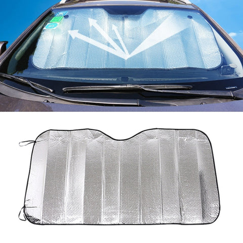 Visiera parasole per auto Epe per uso generale prima del file, dimensioni: 140 cm x 70 cm, 140 x 70cm (Argent)