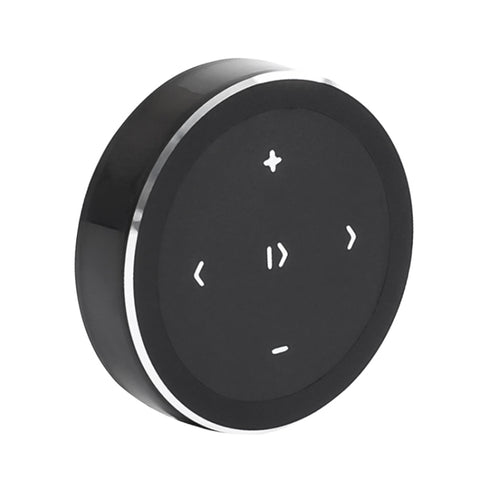 Contrôleur sans fil Bluetooth pour voiture, téléphone cellulaire, télécommande multifonction pour volant multifonction, sans support (argent), sans support (noir)