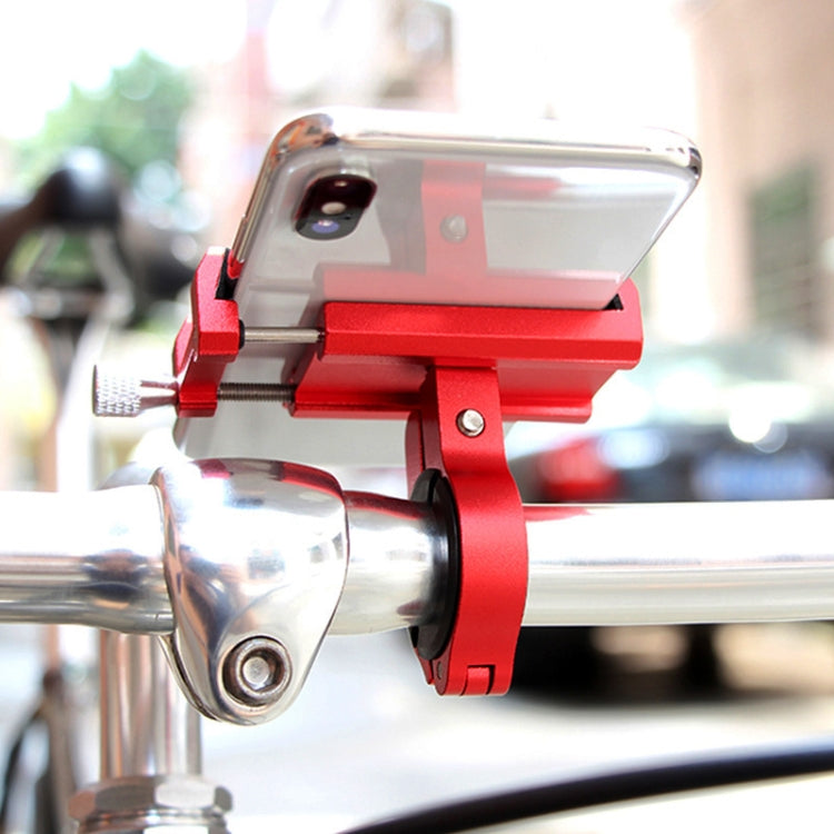 Aluminum Alloy Motorcycle Phone Bracket for Safe Riding