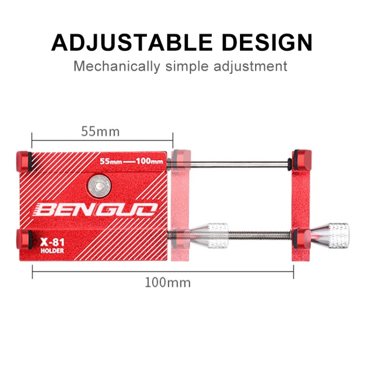 Aluminum Alloy Motorcycle Phone Bracket for Safe Riding