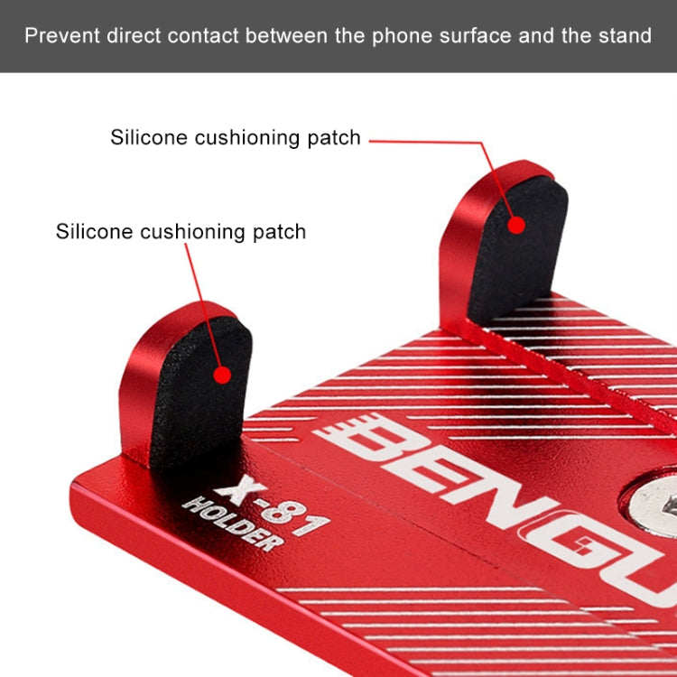 Aluminum Alloy Motorcycle Phone Bracket for Safe Riding