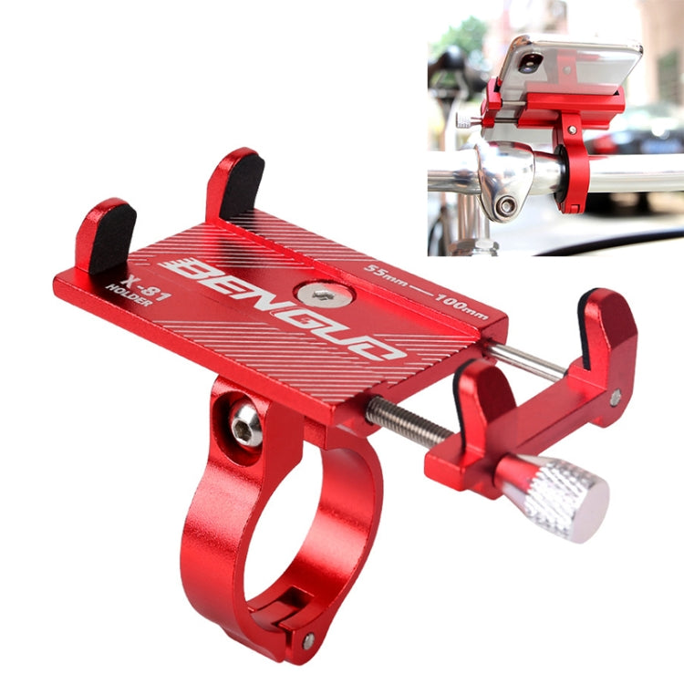 Aluminum Alloy Motorcycle Phone Bracket for Safe Riding
