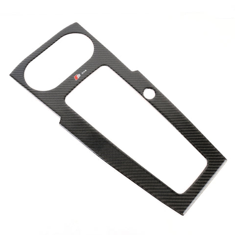 Panneau décoratif pour inserts en fibre de carbone pour voiture pour Audi A3 2014-2018, Gear