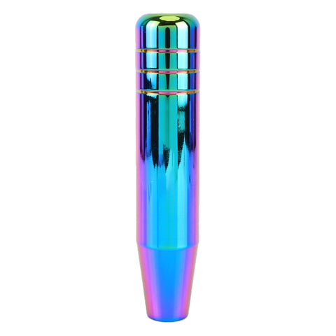 Pomello del cambio per auto a forma di striscia longa colorata universale, pomello della leva del cambio modifié, longueur : 18 cm, longueur : 18 cm (coloré)