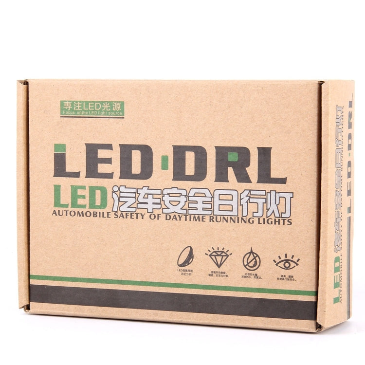 LED Daytime Running Lights 12W 1200LM 7000K - 2 Pack