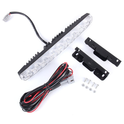 2 PZ LD-008 5730-9SMD 15W 1500 LM 7000K Luce di marcia diurna a luce bianca.DC 12V, White Light+15W 1500LM/7000K - Novalix Store
