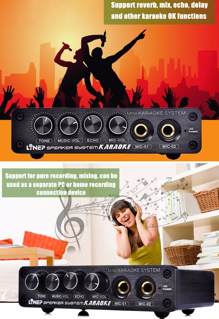 A933 Mini Karaoke Machine Amplifier for TV and Mobile Use