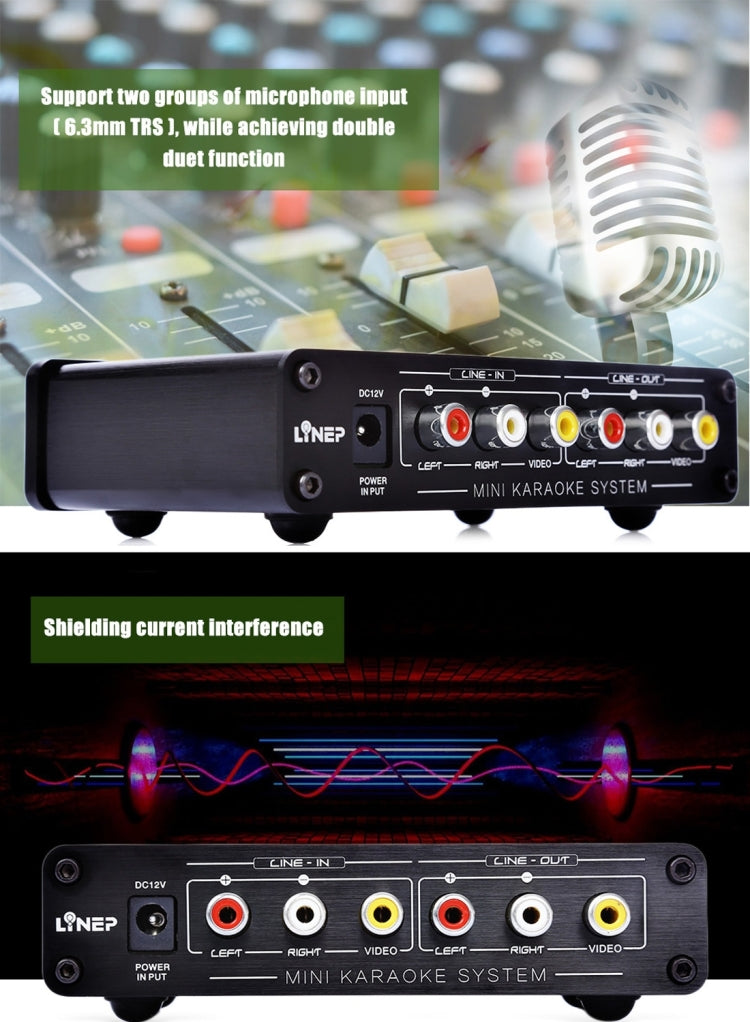 A933 Mini Karaoke Machine Amplifier for TV and Mobile Use