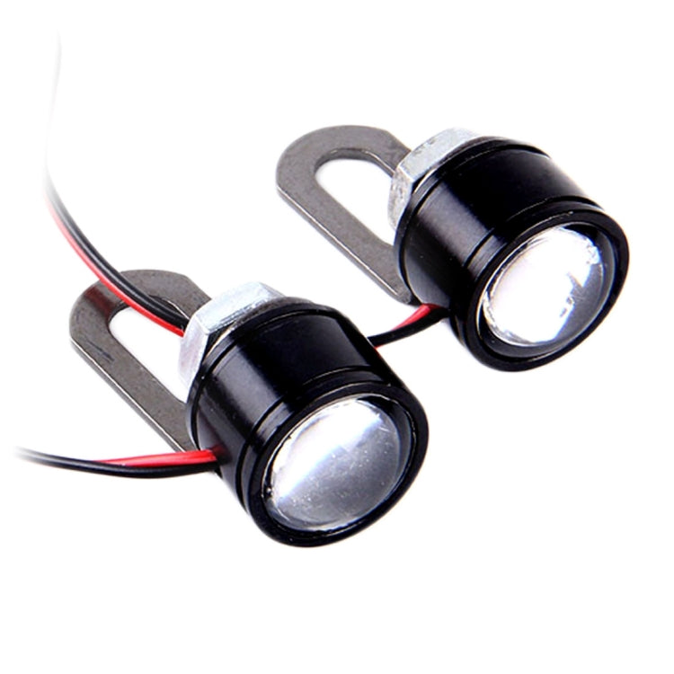 12V 3W Blue Light Eagle Eyes LED Strobe Lights for
