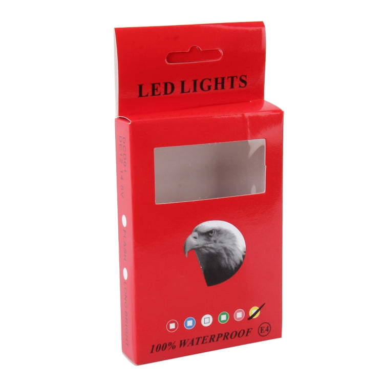 12V 3W Blue Light Eagle Eyes LED Strobe Lights for