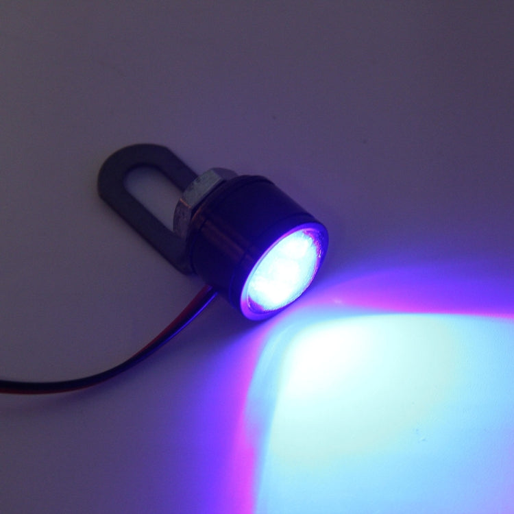 12V 3W Blue Light Eagle Eyes LED Strobe Lights for