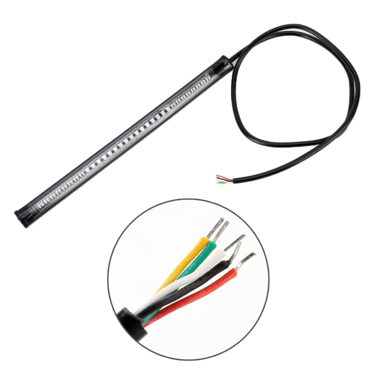 Bright 32 LED Brake Lights for Motorcycles - 5W 12V 300LM
