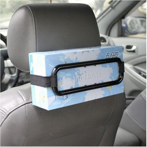 YQ-098 Porta fazzoletti da appendere per auto, noir, boîte à mouchoirs suspendue pour voiture