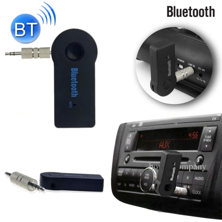Portable Single Sound Channel Bluetooth Wireless Music Receiver Mini Boombox for iPhone / iPad / Car / Headphone / Stereo, Support Bluetooth Hands-free ...
