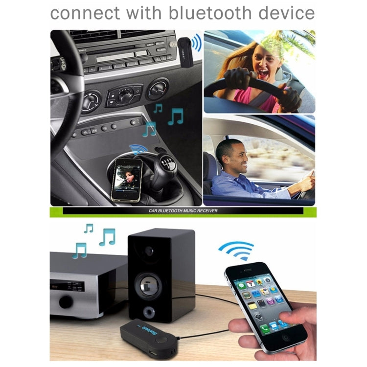 Portable Single Sound Channel Bluetooth Wireless Music Receiver Mini Boombox for iPhone / iPad / Car / Headphone / Stereo, Support Bluetooth Hands-free ...