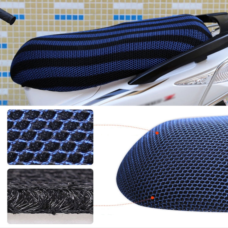 Waterproof Motorcycle Sun Protection Heat Insulation Seat Cover Prevent Bask In Seat Scooter Cushion Protect, Size: XXL, Length: 86- 92cm; Width: 40-56c...