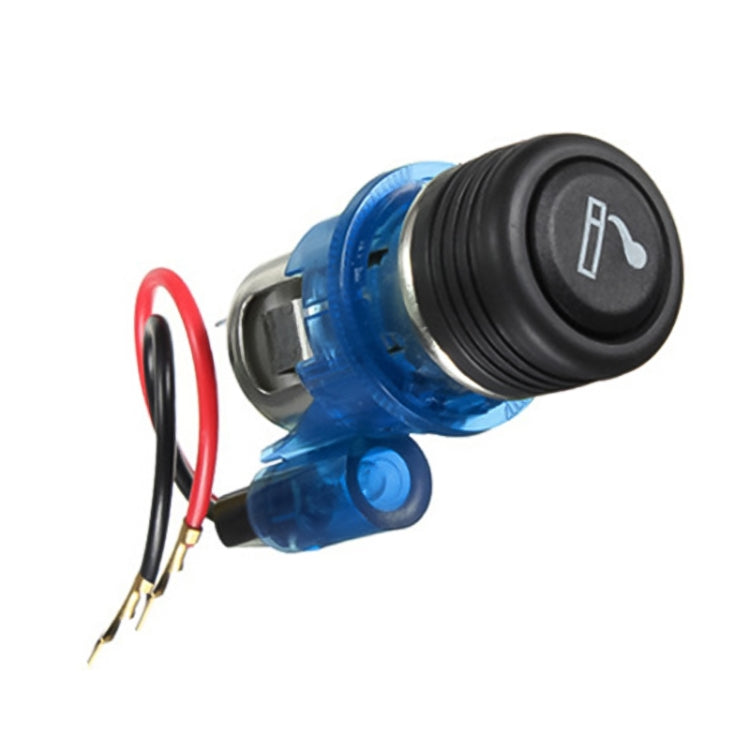 12V Car Cigarette Lighter Assembly with Light - 10A Standard