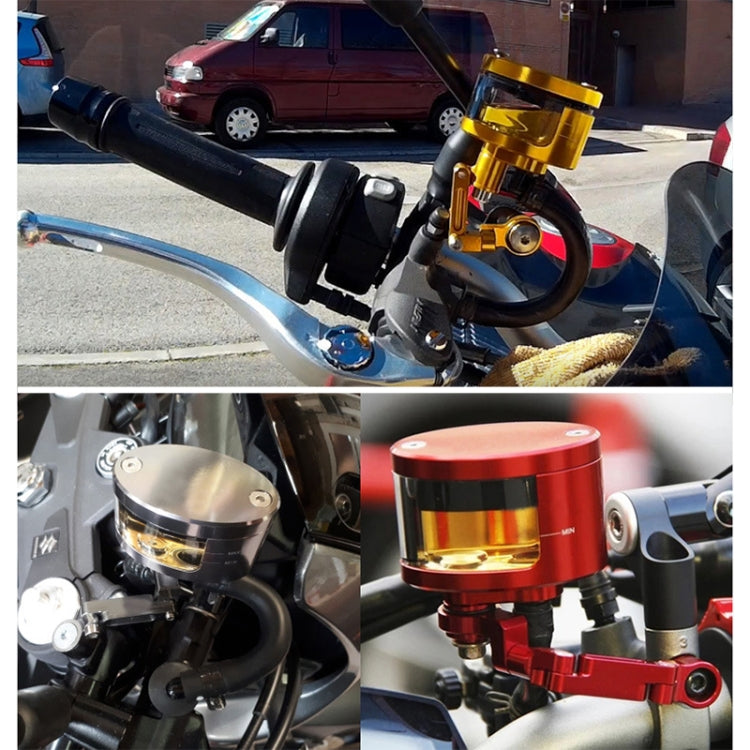Universal Motorcycle Brake Fluid Oil Cup for Kawasaki &