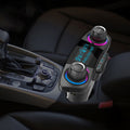 Dual USB Bluetooth FM Transmitter with MP3 & LED Screen