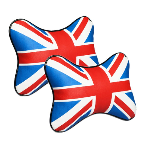 Cuscini auto con motivo bandiera britannica - Set de 2