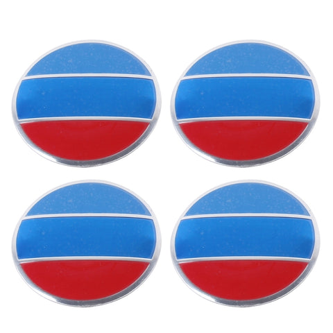 4 pezzi bandiera nazionale adesivo in metallo per auto coprimozzo ruota decorazione copertura centrale, National Flag - Novalix Store