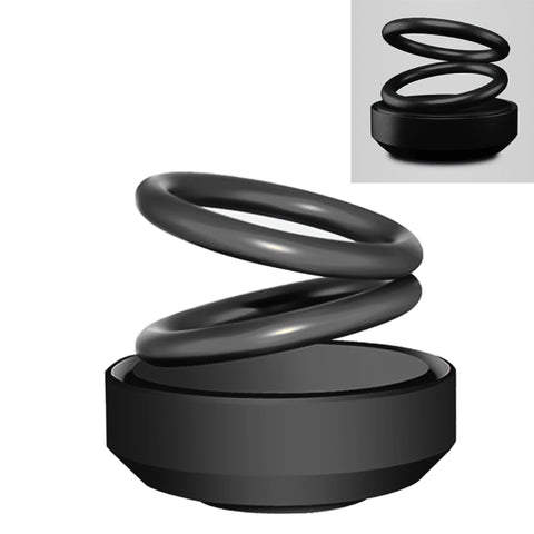 Ornements pour voiture avec décoration pour aromathérapie en spirale pour voiture