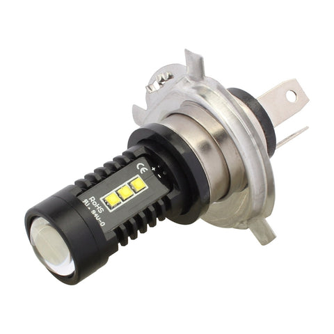 Fari LED H4 10W 1080 LM 5500K - 2 Pezzi per Auto, DC 12-24V
