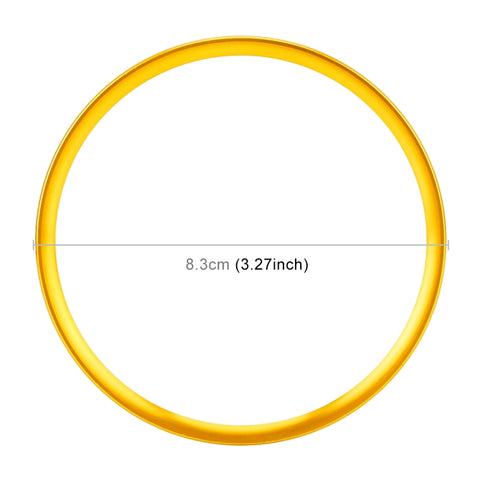 Décoration de la voiture de la disposition de la couverture de l'anneau du volant de la voiture pour Audi A4L / A3 / A5 2017-2019