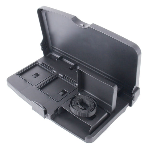 SHUNWEI SD-1503 Vassoio pieghevole multifunzione per veicolo Sedile posteriore Tavolo Portabicchieri de viaggio Vassoio da pranzo Organzier, SD-1503