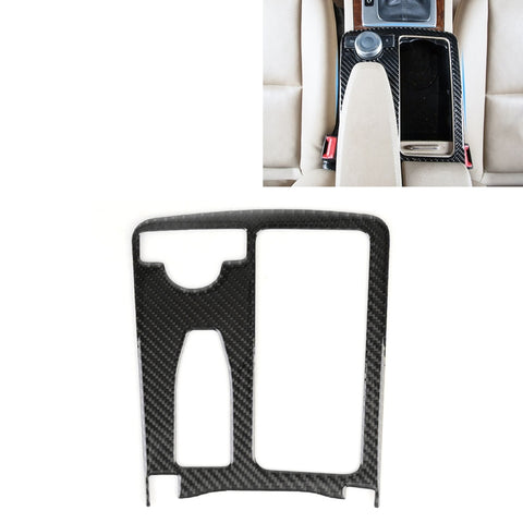Adhésif décoratif en fibre de carbone pour panneau de la tasse de l'eau avec guide de sinistre pour Mercedes-Benz W204, panneau de tasse d'eau