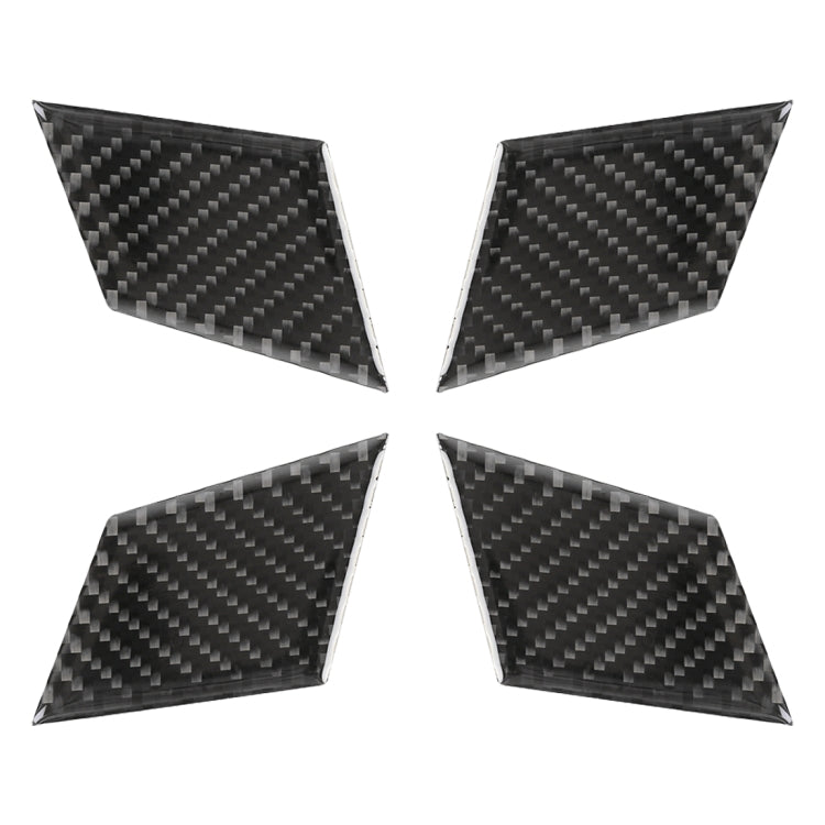 Carbon Fiber Door Handle Stickers for Mercedes-Benz W204