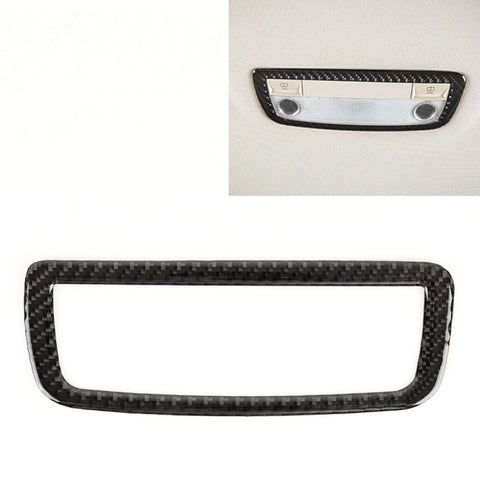 Adhésif décoratif en fibre de carbone pour panneau lumineux postérieur pour voiture pour Mercedes-Benz W204, panneau lumineux de dôme arrière