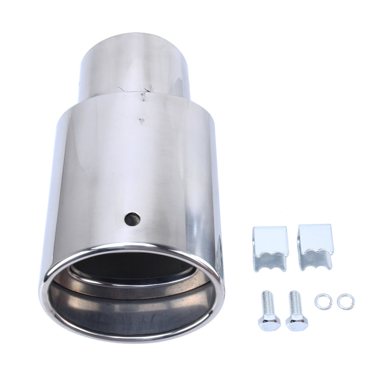 Stainless Steel Exhaust Pipe Muffler for Cars - 61mm Upgrade