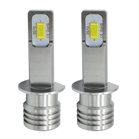 2 lampadine LED per fendinebbia per auto H1 72W 1000LM 6000-6500K super luminose, DC 12-24V, H1