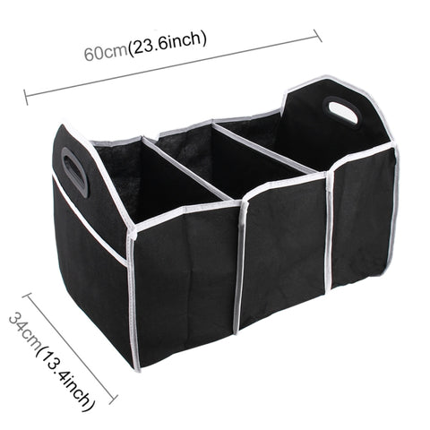 Borsa portaoggetti pieghevole Borsa porta attrezzi multiuso per bagagliaio di un veicolo, Foldable Storage Box