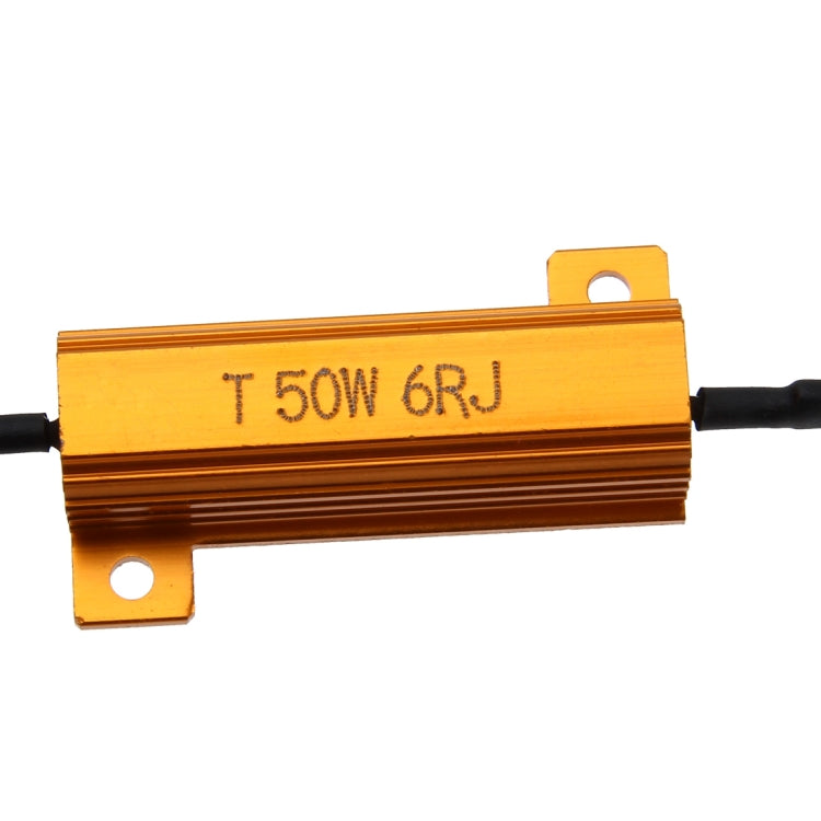 LED Load Resistor Canbus Error Canceller 50W 6 Ohm - 2 Pack