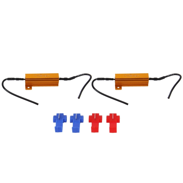 LED Load Resistor Canbus Error Canceller 50W 6 Ohm - 2 Pack
