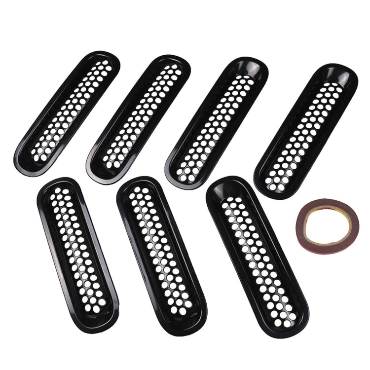 Car Front Grille Insect Net for Jeep Wrangler 2007-2017