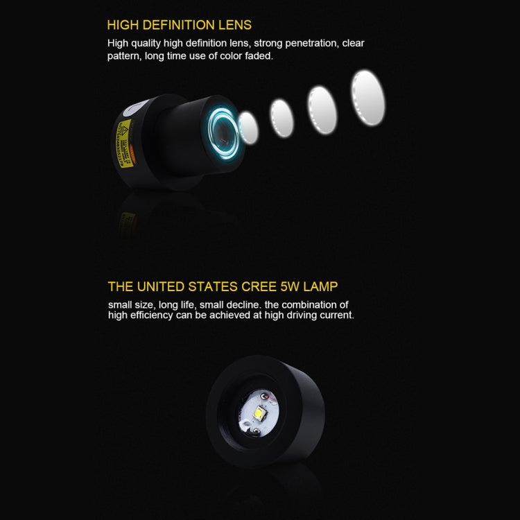 Ghost Shadow Courtesy LED Lights for Car Door Projection