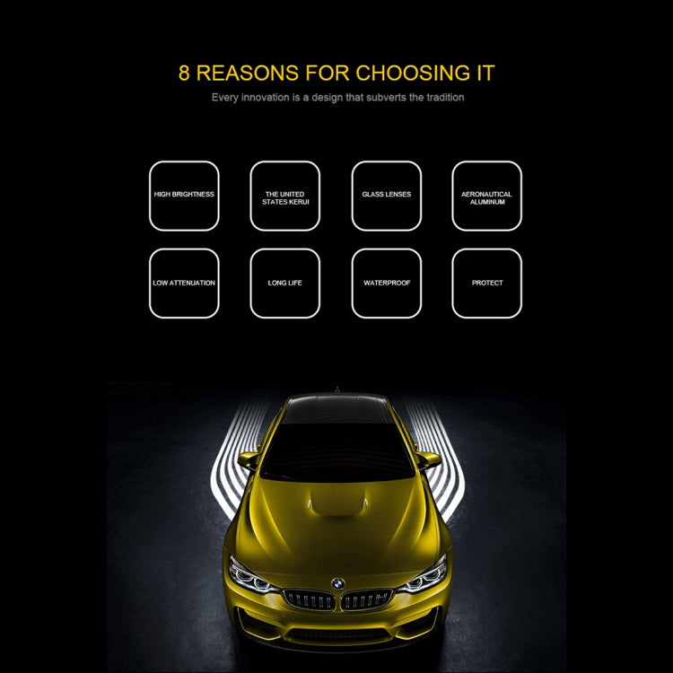Ghost Shadow Courtesy LED Lights for Car Door Projection