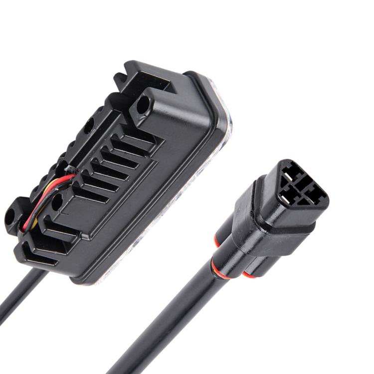 Dual 12V 6W Tri Circular Car DRL & Turn Lights - 400 LM
