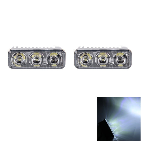 Lampada LED per auto con luci diurne, 2 pezzi, 12V - 6W - 400 LM - 6000K