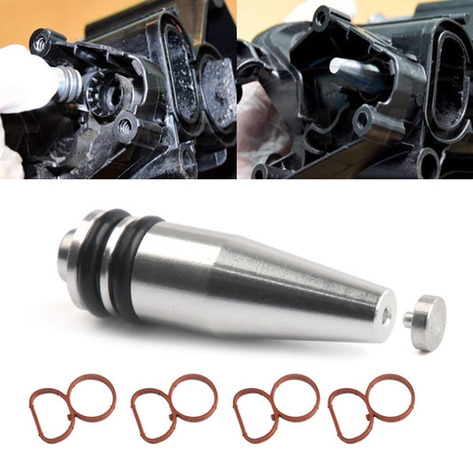 Sostituzione rimozione parti vuote delle alette delle alette Swirl con guarnizioni per BMW N47 2.0 D, for BMW N47 2.0 D