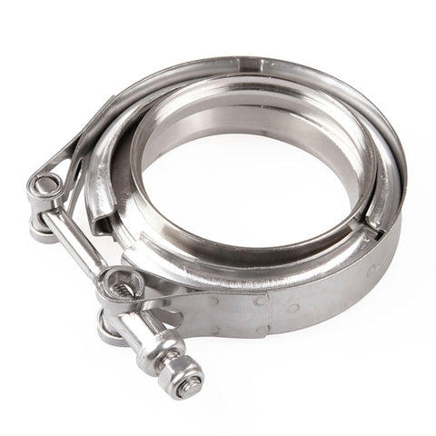 Morsetto pour bride en acciaio inossidabile 304 avec morsetto en V pour tube de turbocompresseur pour voiture à 4 pouces, pince à bande en V de 4 pouces