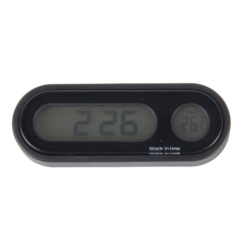 Termometro digitale multifunzione Orologio Monitor LCD Display rilevatore misuratore batteria, Digital Temperature Thermometer