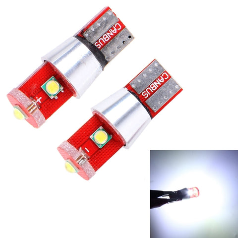 Set di 2 Lampadine T10 800 LM 6000K 10W CREE a Luce Bianca DC 12V