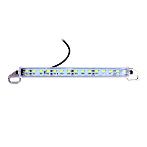 Luce Ausiliaria LED per Auto con Luce Bianca e Rossa, 10W 30 SMD 2835, 12V DC - Lunghezza cavo 60cm